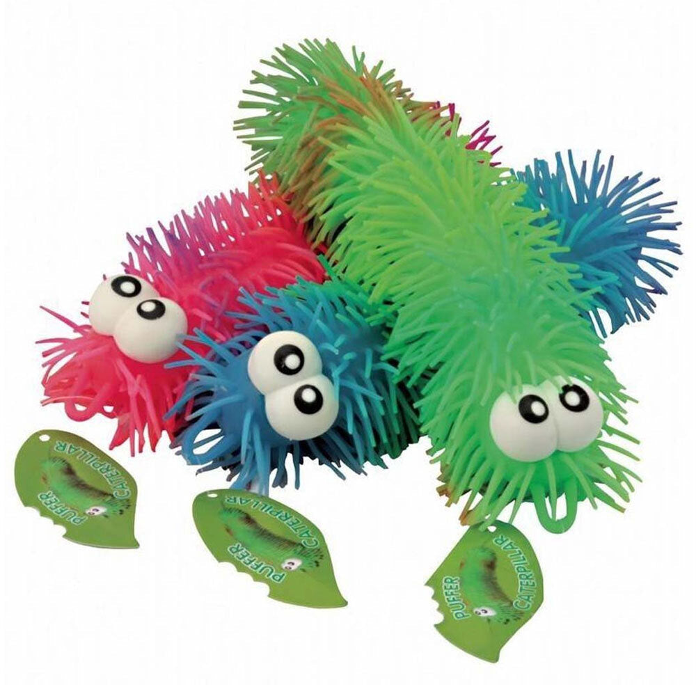 Fumfings Novelty Puffer Caterpillars 20cm Animals Insects Toys 3y+ Kids Assorted — image 2