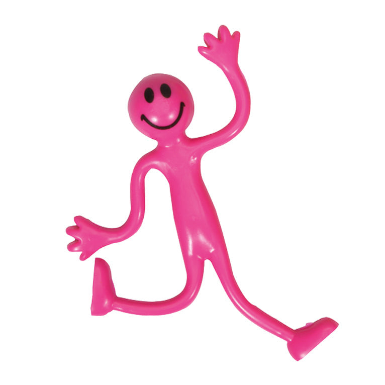 Fumfings Novelty 14cm Bendy Smiler Man Creative Stress Relief Children 3y+ Asst