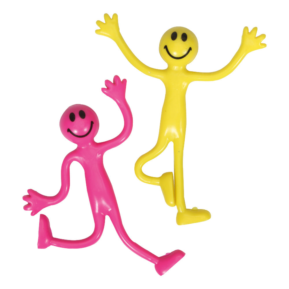 Fumfings Novelty 14cm Bendy Smiler Man Creative Stress Relief Children 3y+ Asst — image 2