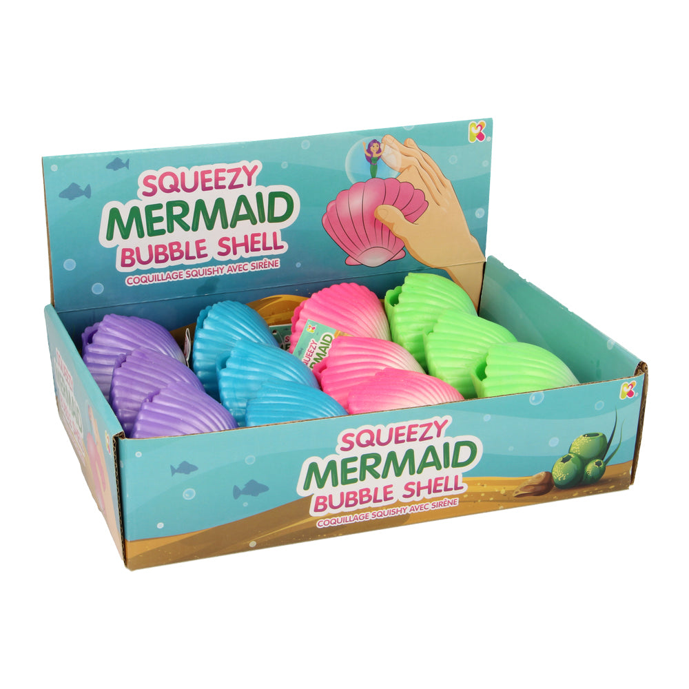 Fumfings Novelty Squishy Mermaid Bubble Shells 8cm Squeezy Toys Kids 3y+ Assort — image 2