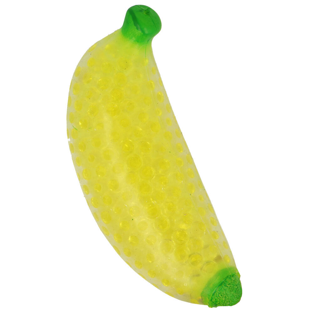 Fumfings Novelty Squeezy Bead Bananas 12cm Stretch Stress Relief Toy Kids/Adults — image 2