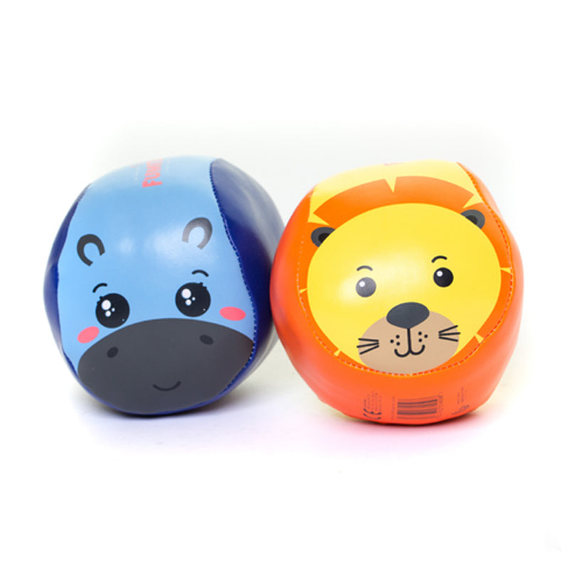 Fumfings Novelty Safari Sewn Balls 9cm Play Soft Toys Assorted Baby/Kids 0m+ — image 2