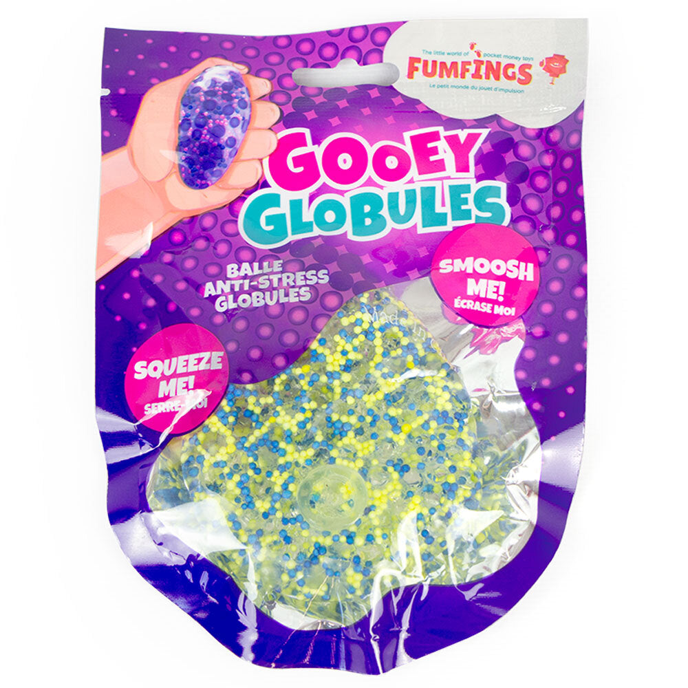 Fumfings Novelty 6cm Gooey Globules Stress Relief Sensory Toys 3y+ Kids Assorted