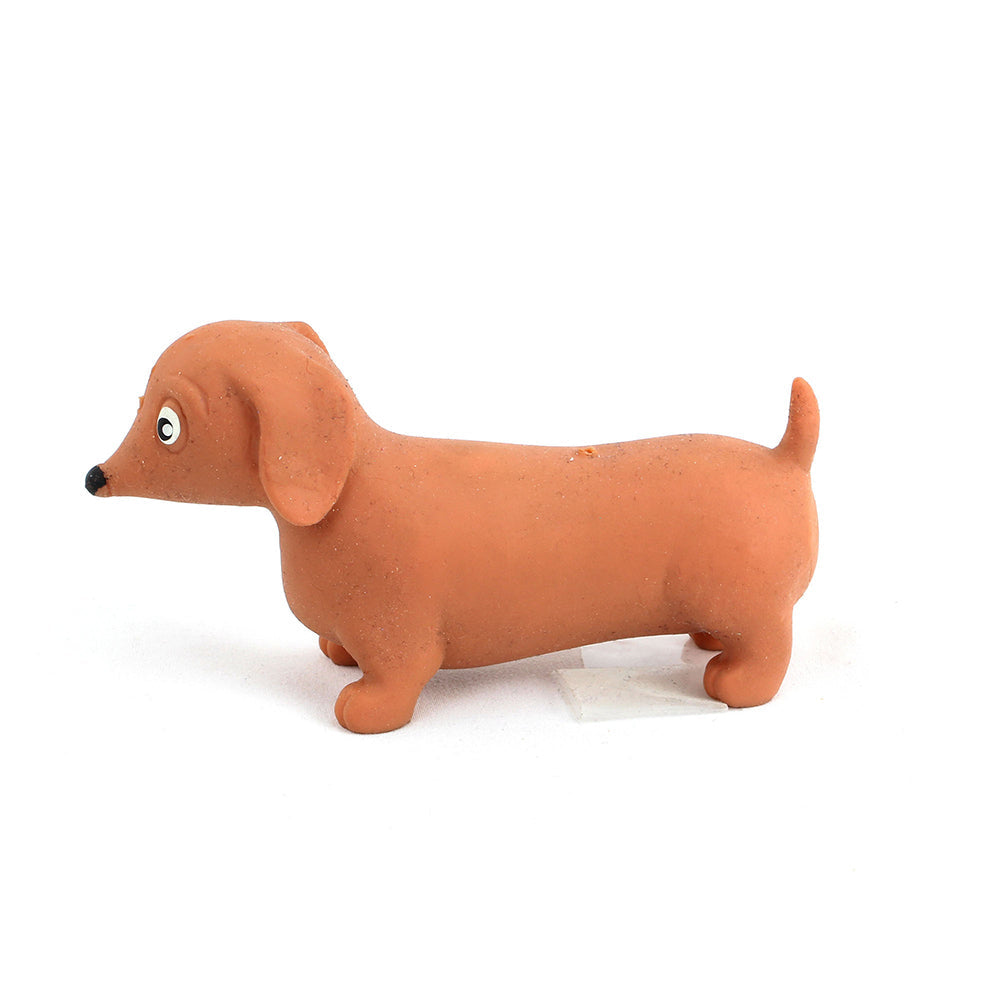 Fumfings 12cm Stretchy Sausage Dog Kids Animal Soft Squish Toy 3y+ Assorted (4 Pack) — image 3