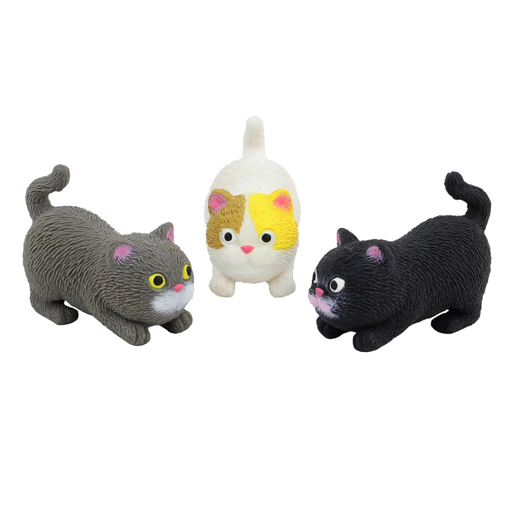 Fumfings 9cm Stretchy Kitten Animal Squishy Kids 3y+ Fun Fidget Toy Assorted — image 2