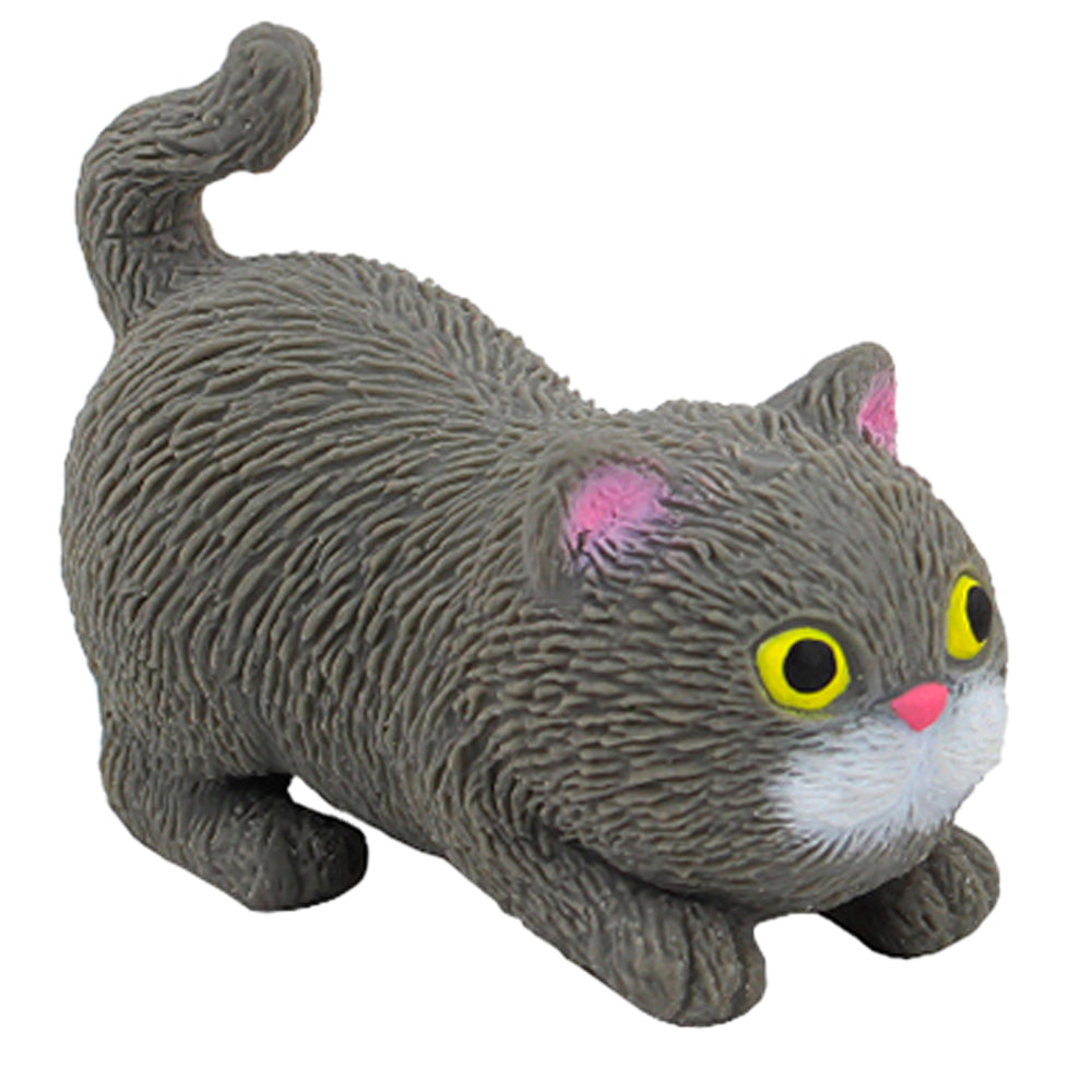 Fumfings 9cm Stretchy Kitten Animal Squishy Kids 3y+ Fun Fidget Toy Assorted