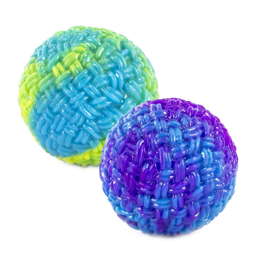 Pocket Money Fun 6.5cm High Bounce Wolly Ball Sensory Kids/Children Toy Asst (4 Pack) — image 2