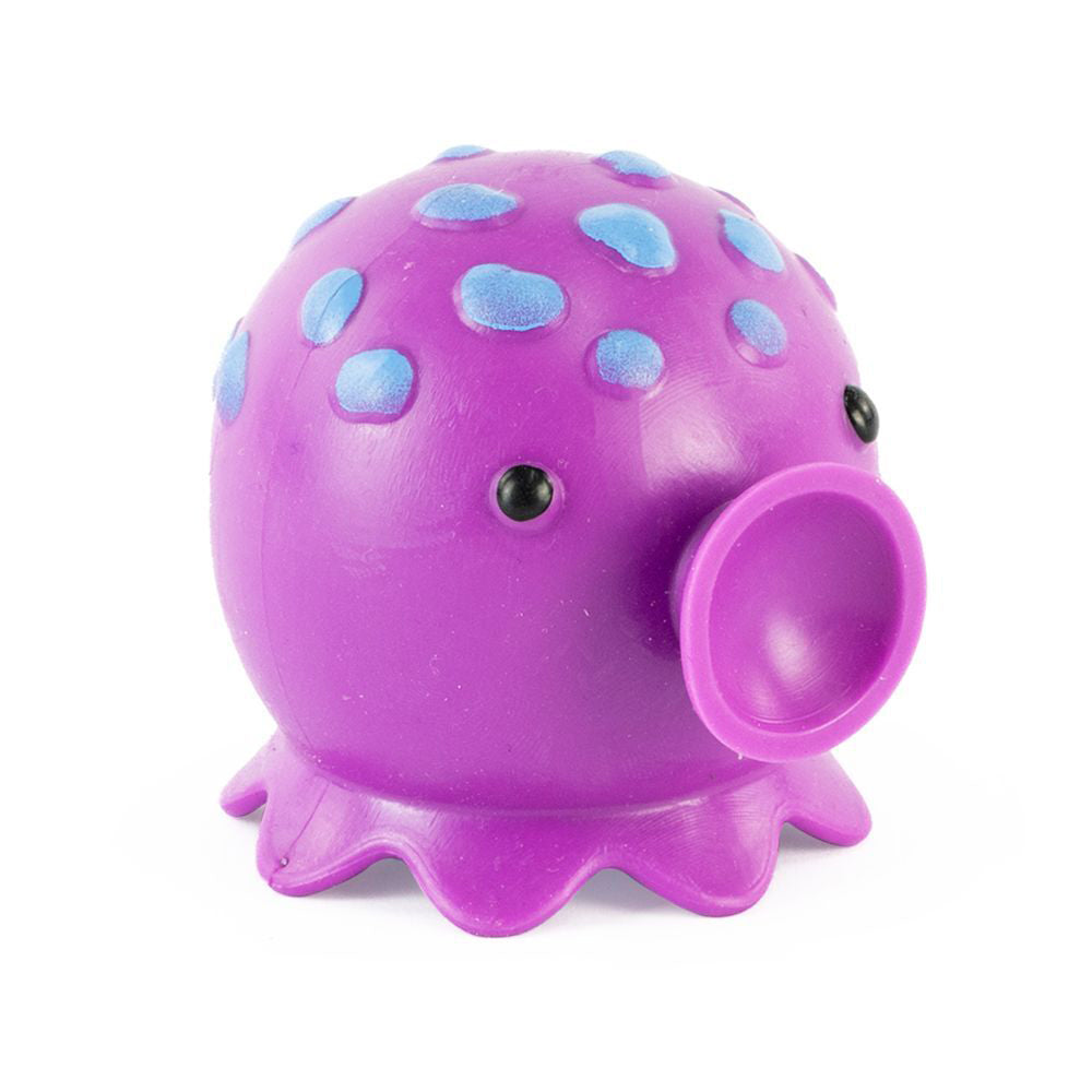 Pocket Money Fun 6cm Peek a Boo Octopus Kids/Children Squeeze Toy Assorted 3y+