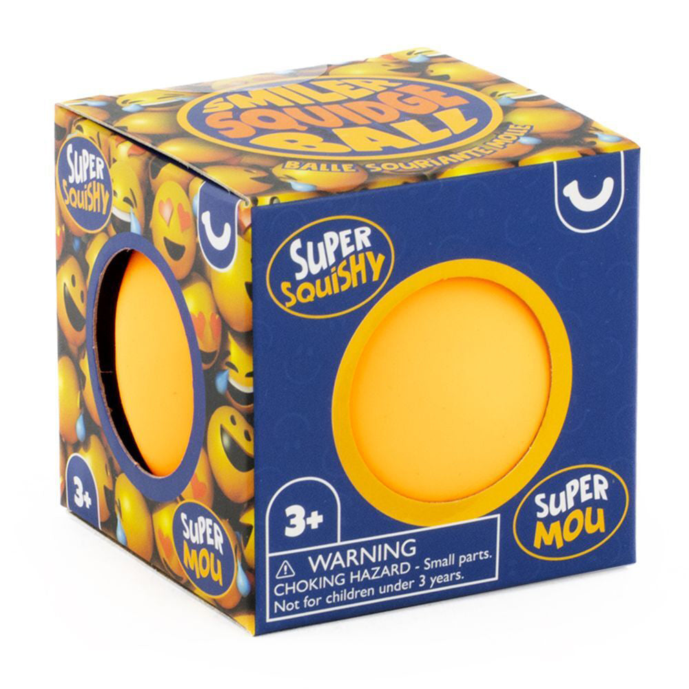 Pocket Money Fun Emoji Squeeze Ball Kids Interactive Sensory Toy Assorted 3y+