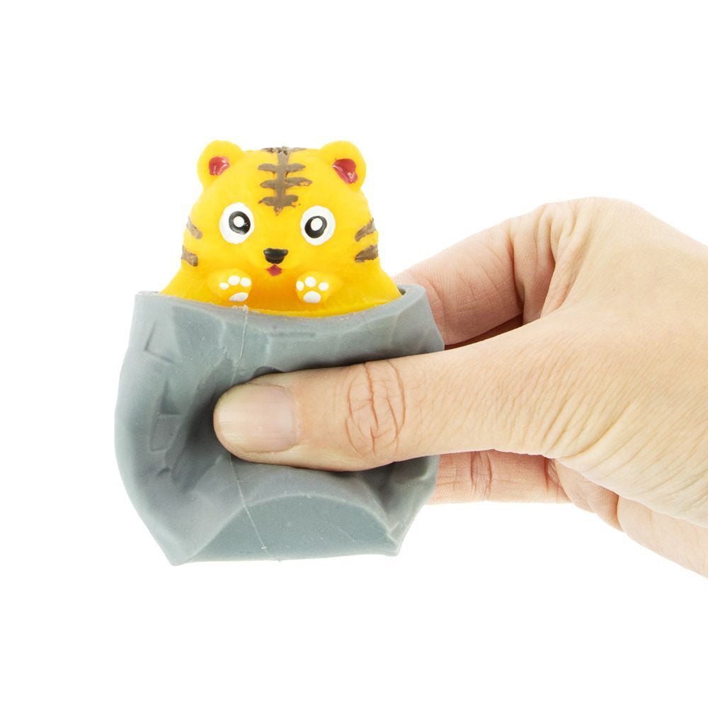 Pocket Money Fun Peek-A-Zoo Animals Kids/Children Squeeze Squishy Stretch Toy — image 4