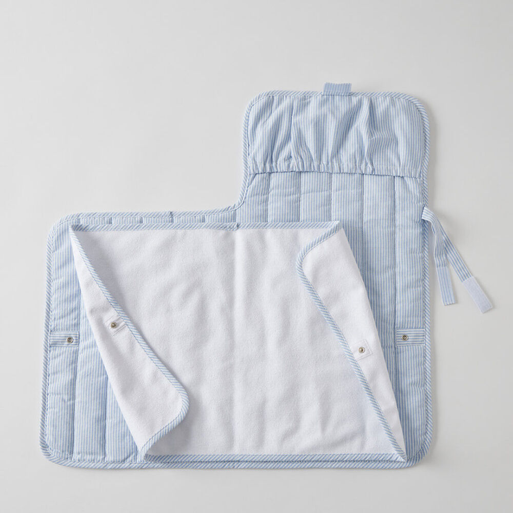 Jiggle & Giggle Changing Mat Portable Waterproof Pad Nappy Diaper Bag Blue — image 4