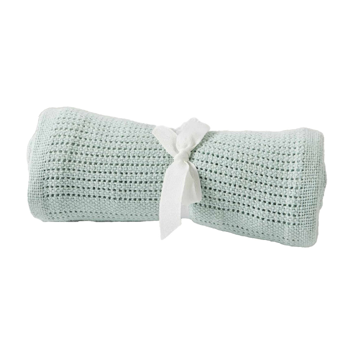 Jiggle & Giggle Cotton Cellular Baby 70x90cm Weave Blanket For Cot/Pram Assorted
