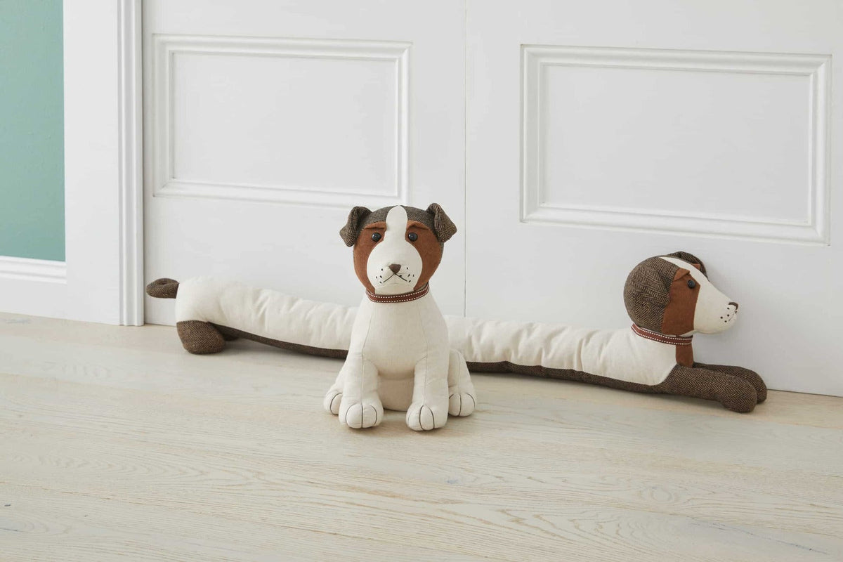 Pilbeam Living Terry The Dog Plush Fabric Weighted Heavy Draught Stopper Brown — image 2