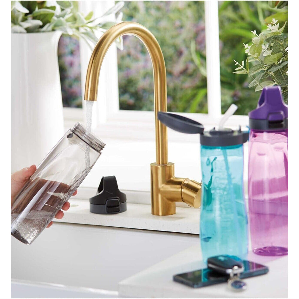 Sistema Hydrate Adventum Leak Proof Water Drinking Bottle Set 900ml (3 Pieces)
