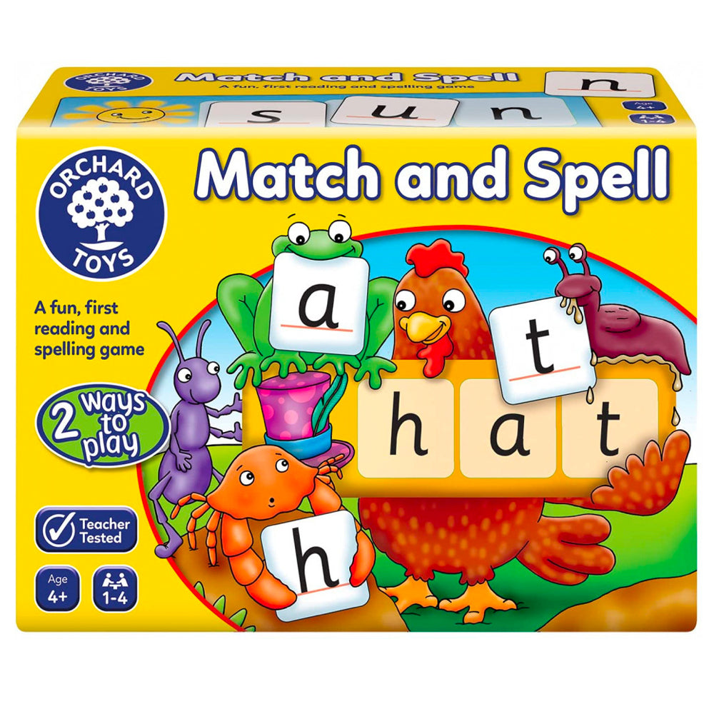 Orchard Toys Orchard Game Match & Spell Kids/Children Word Educational Learning Letter Game