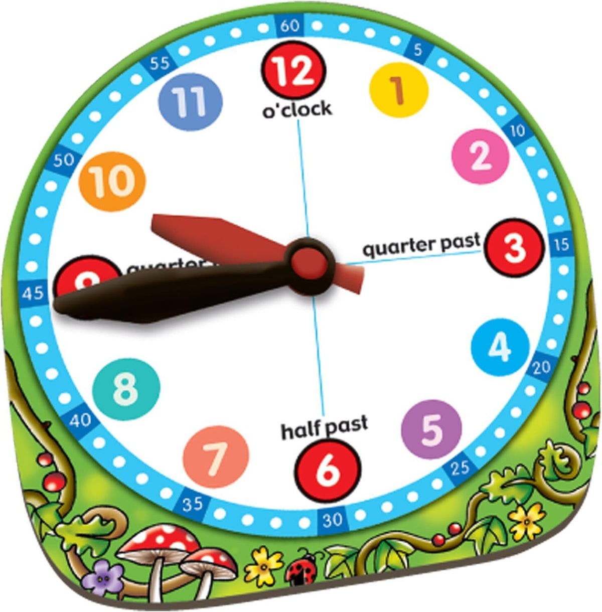 Orchard Toys What's The Time Kids Educational Numbers Mr. Wolf Puzzle Card Game — image 3