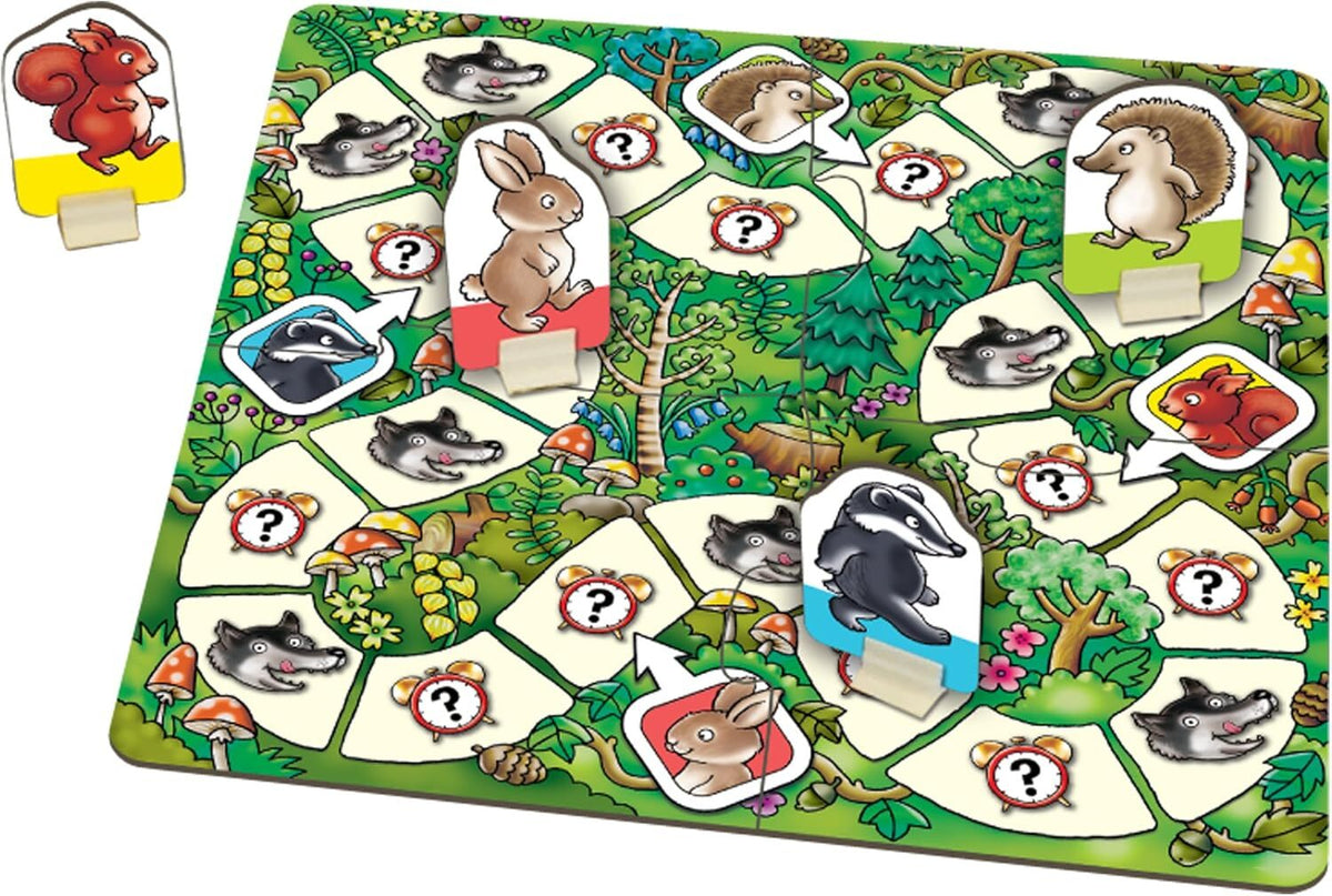 Orchard Toys What's The Time Kids Educational Numbers Mr. Wolf Puzzle Card Game — image 5