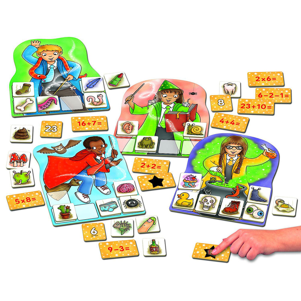 Orchard Toys Orchard Game Magic Maths Kids/Childrens Educational Fun Spells Play Toy 5+