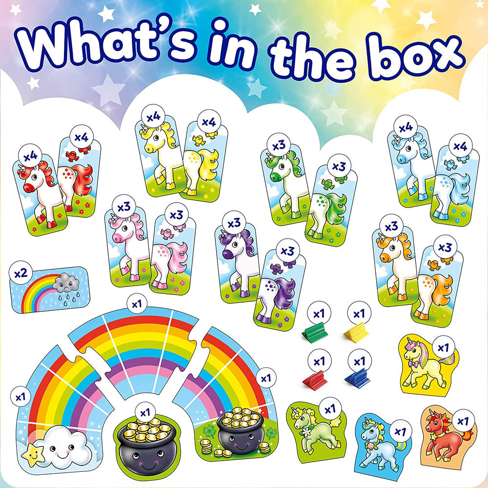 Orchard Toys Game Rainbow Unicorns Card/Board Kids/Children Educational Toy 3y+ — image 2
