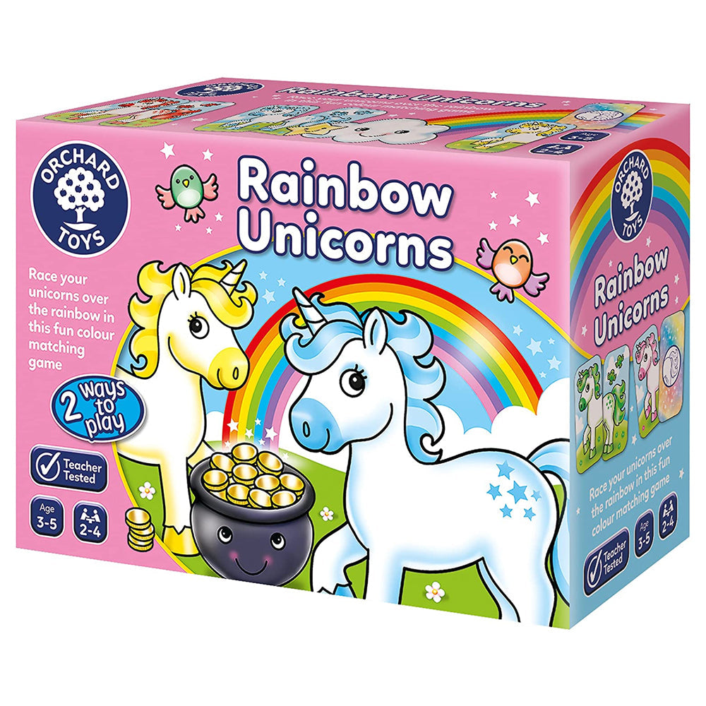 Orchard Toys Game Rainbow Unicorns Card/Board Kids/Children Educational Toy 3y+