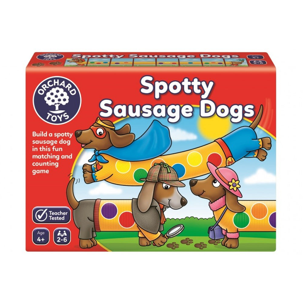 Orchard Toys Memory Game Spotty Sausage Dogs Cards Set Kids Educational Toy 4y+