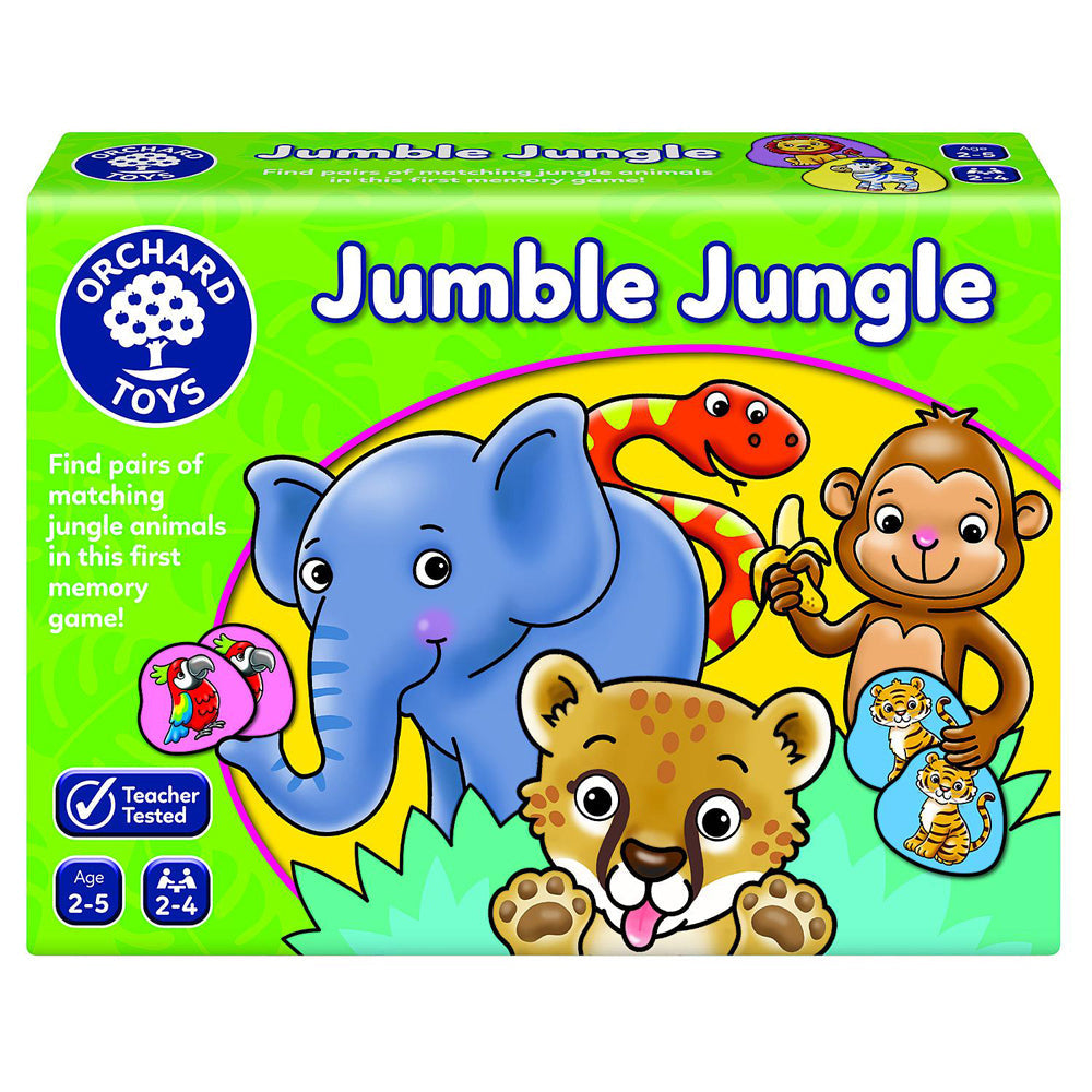 Orchard Toys Orchard Game Jumble Jungle Kids/Childrens Play Toy 2+