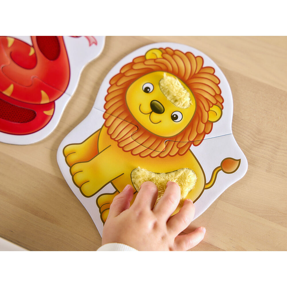 Orchard Toys Match & Feel Puzzles Kids/Child Fun Playset Sensory Toy 18m+ (2 Pieces) — image 2