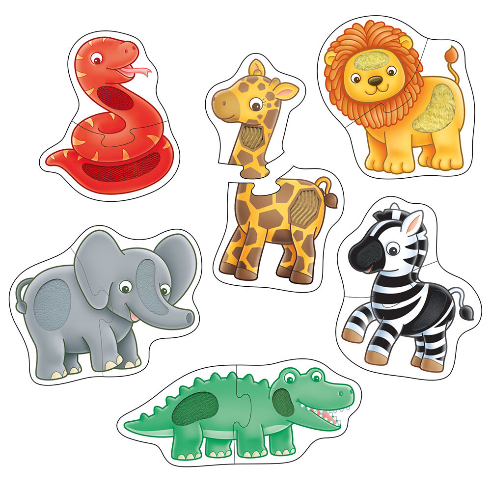 Orchard Toys Match & Feel Puzzles Kids/Child Fun Playset Sensory Toy 18m+ (2 Pieces) — image 3