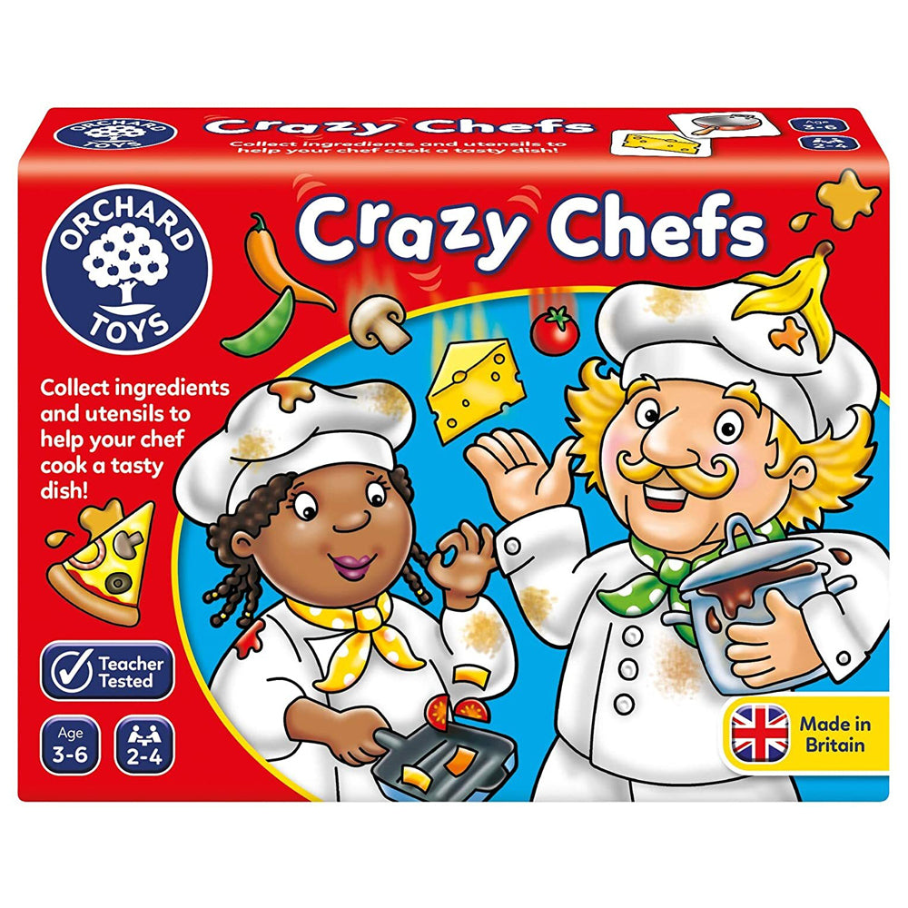 Orchard Toys Memory Game Crazy Chefs Set Kids/Children Educational Board 3y+
