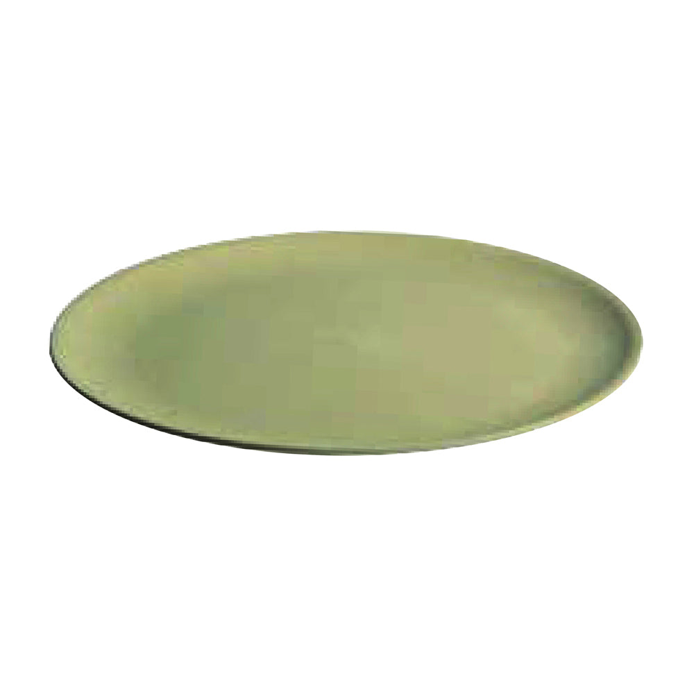 Oztrail Round 21.5cm Bamboo Plate Dish Camping Picnic Outdoor Tableware White (4 Pack) — image 2