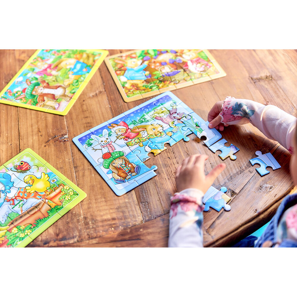 Orchard Toys Peter Rabbit 4-in-a-Box Puzzles Kids/Children Jigsaw Game Set 3+ — image 2