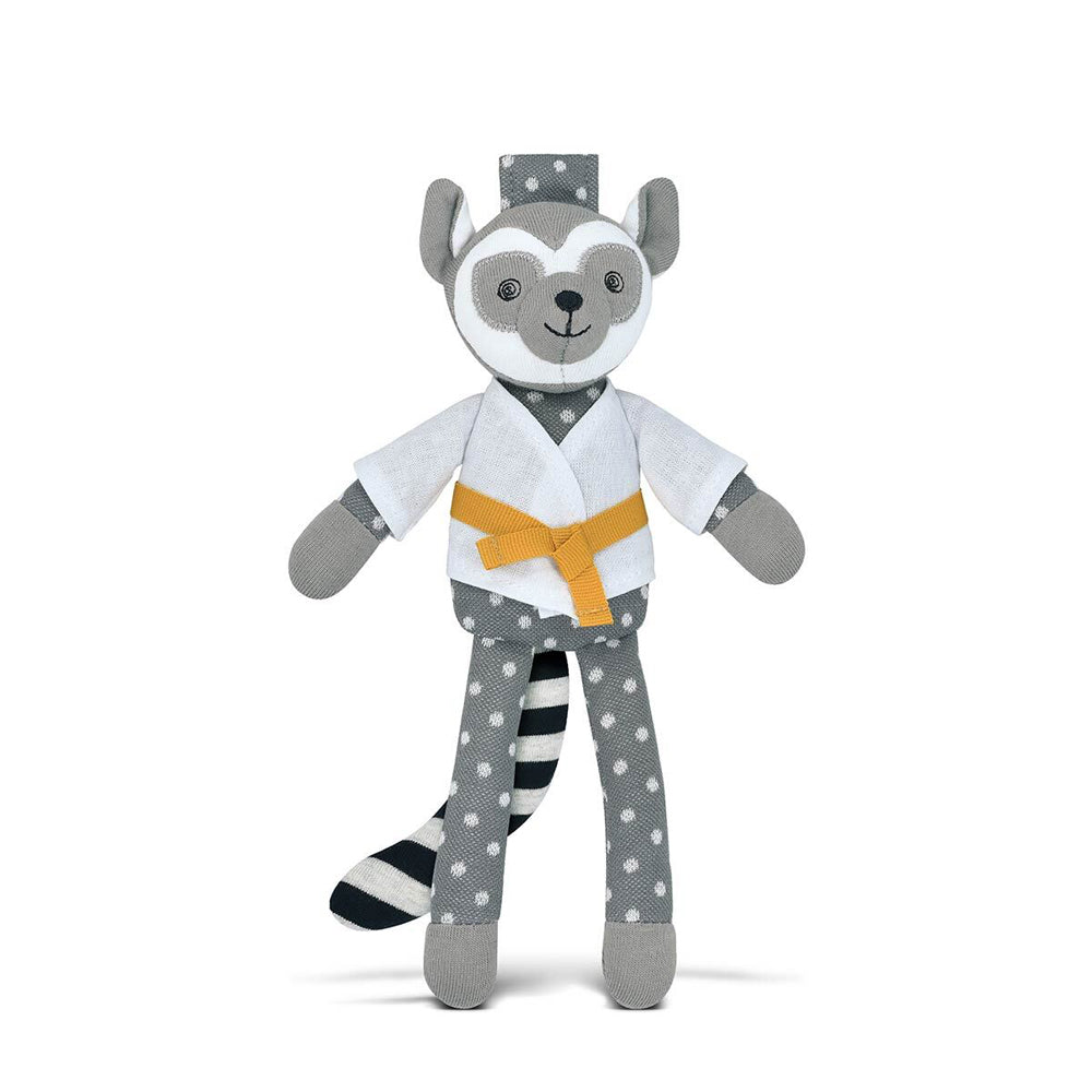 Organic Farm Buddies 22cm Bruce Lemur Small Buddy Kids/Baby Plush Animal Toy 0+