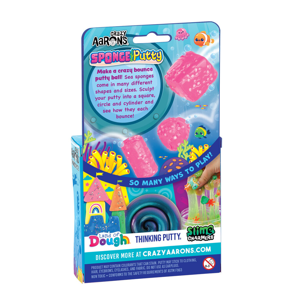 Crazy Aarons 3y+ Trendsetters Sponge Putty 4 Inch Tin Kids Sensory Toy — image 3