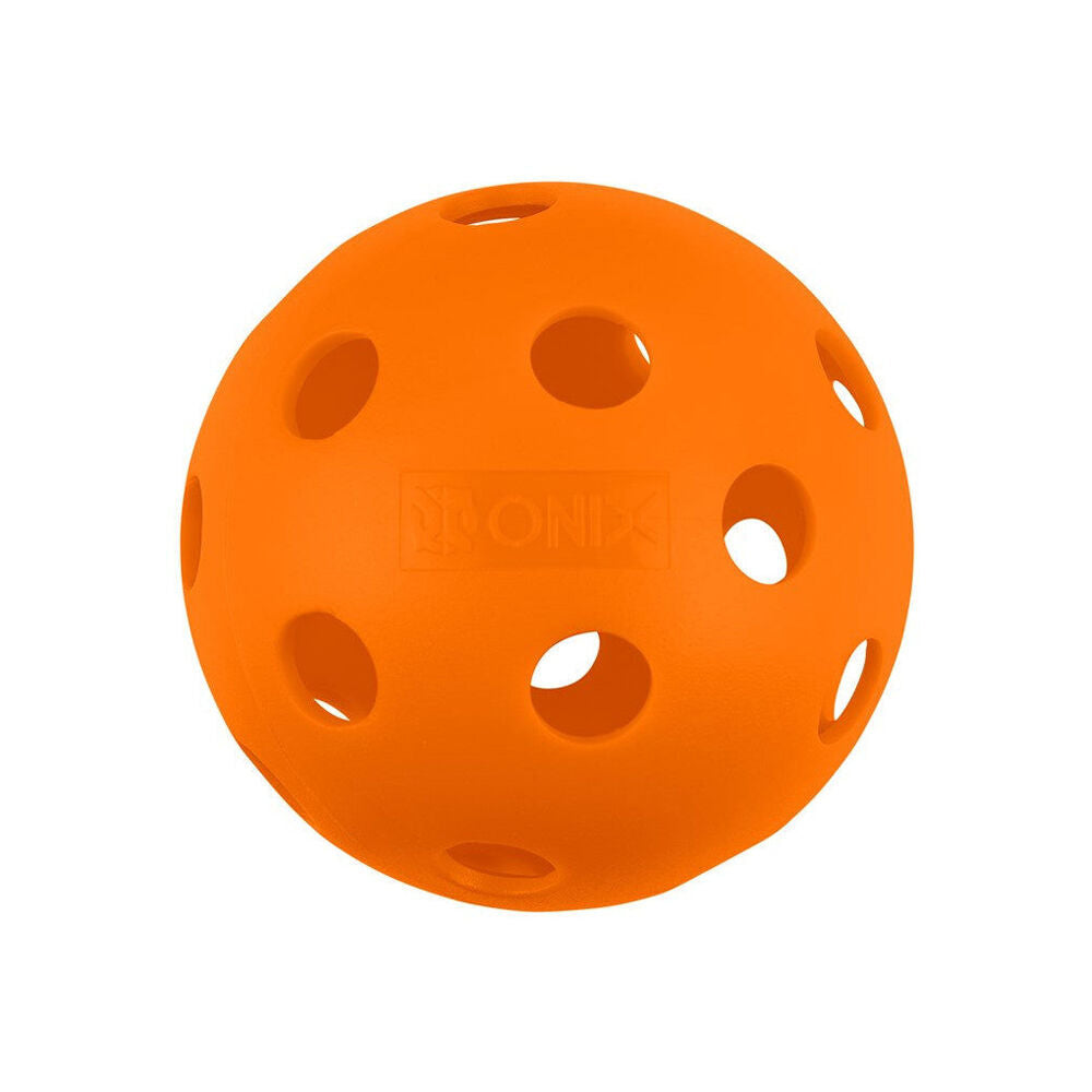 Onix 3pc Onix Fuse Pickleball Indoor Ball Sports Practice/Training Orange (2 Pack) — image 2
