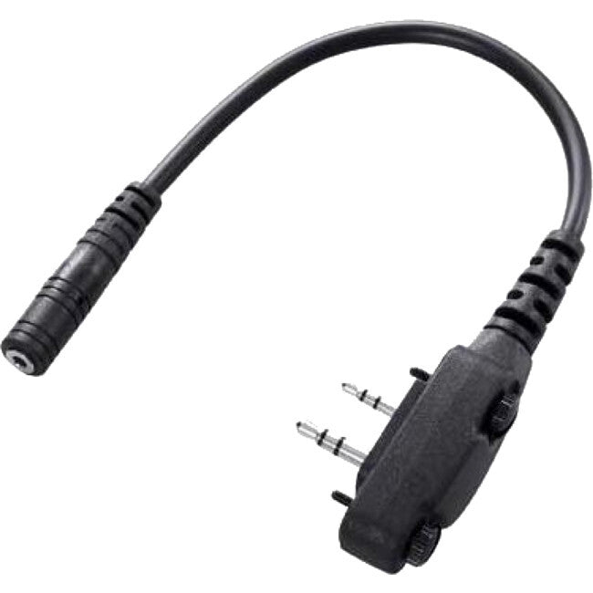 Icom OPC2004LA Vox Conversion Cable for HS97 Earphone w/ Throat Microphone Black — image 2