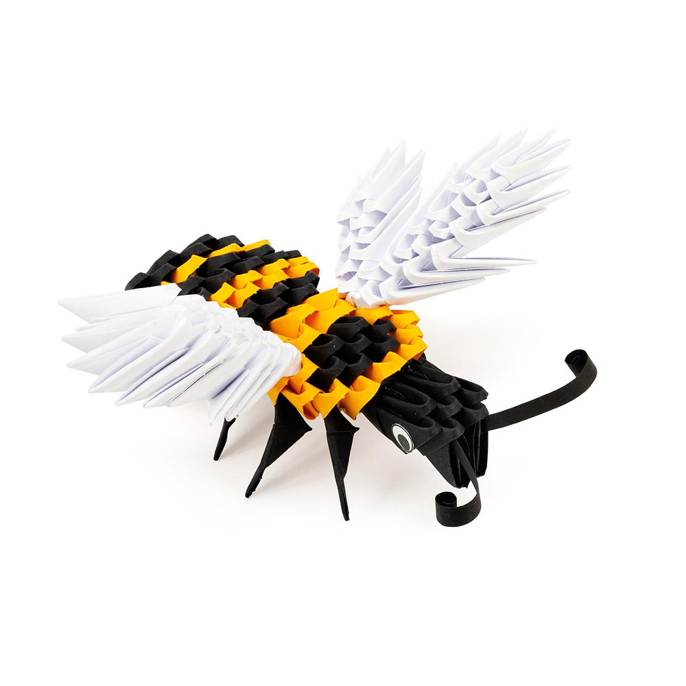 Origami 3D Paperfolding Bee Paper Sculpture Kids DIY Craft Toy Kit 8+ (147 Pieces) — image 2