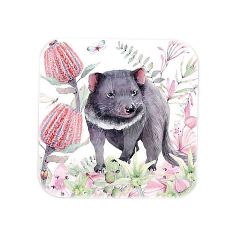 LMD Flora & Fauna Australian Wildlife Coasters Assorted Animals Set 9.5x9.5cm (6 Pack) — image 2