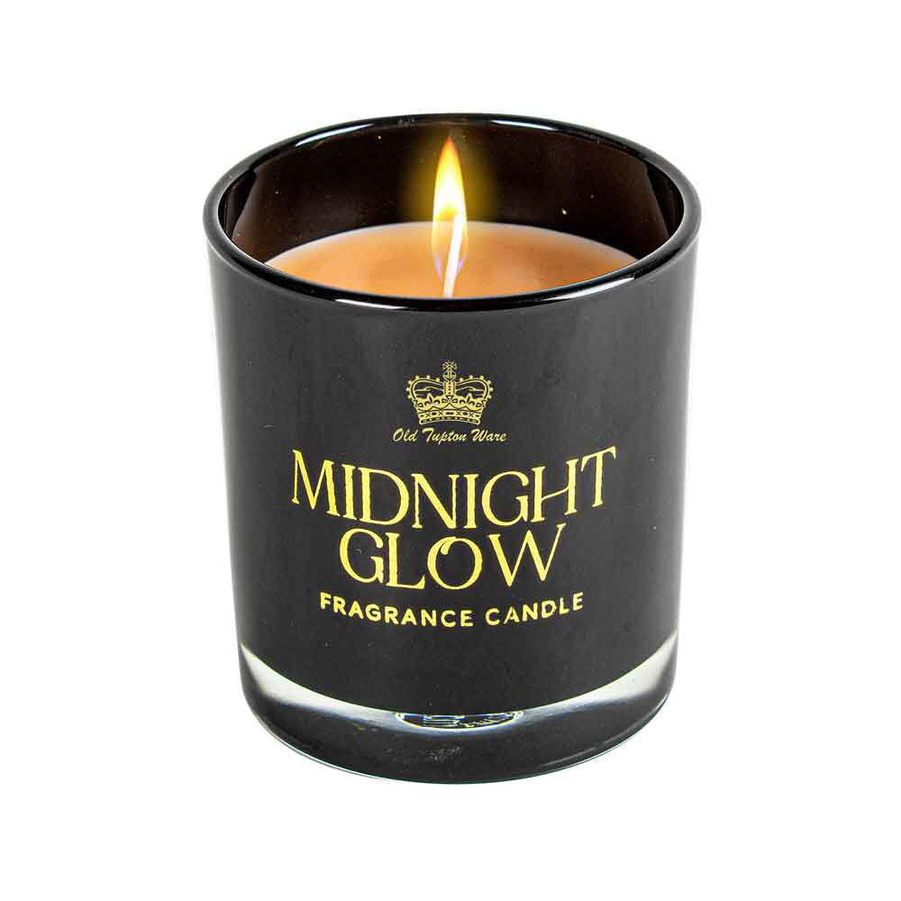LMD Old Tupton Midnight Glow Scented Candle 160g Home Fragrance/Scent Round Black