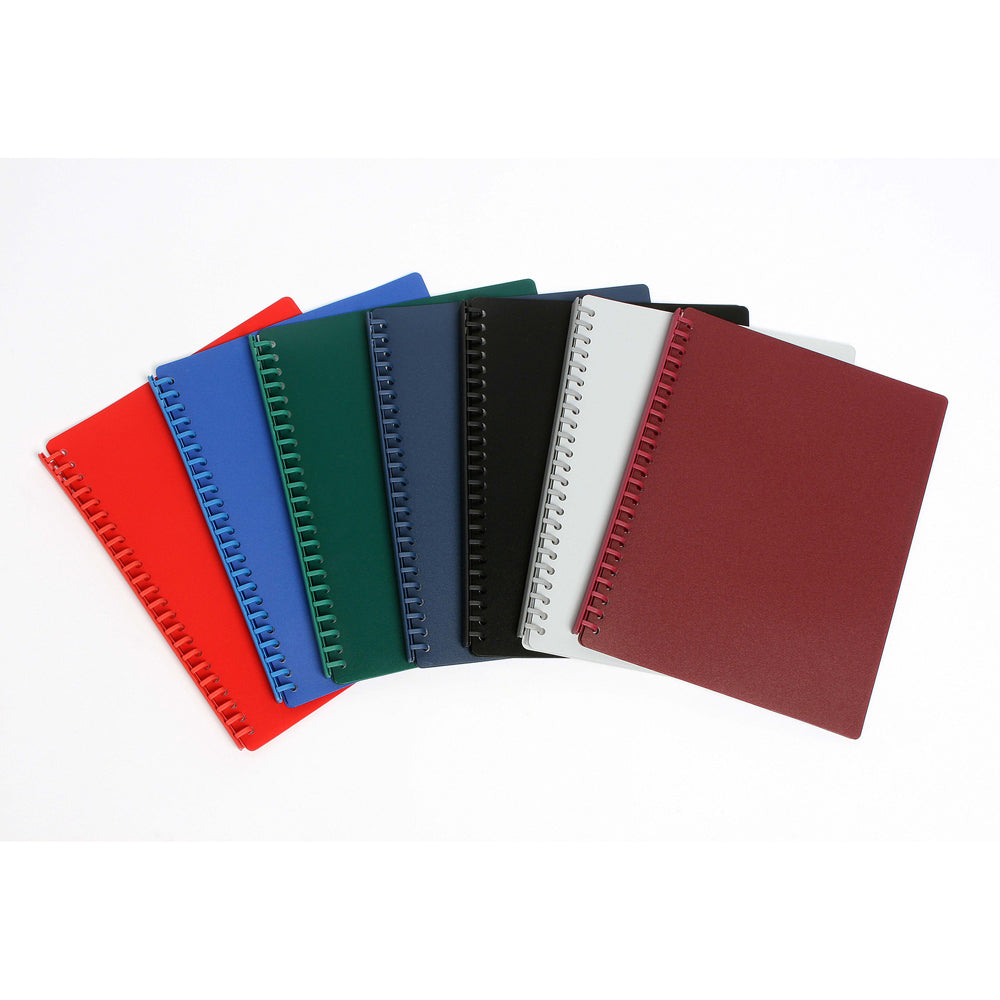 Marbig Premium 20-Pocket Refillable A4 File Display Book Document Folder Blue — image 2