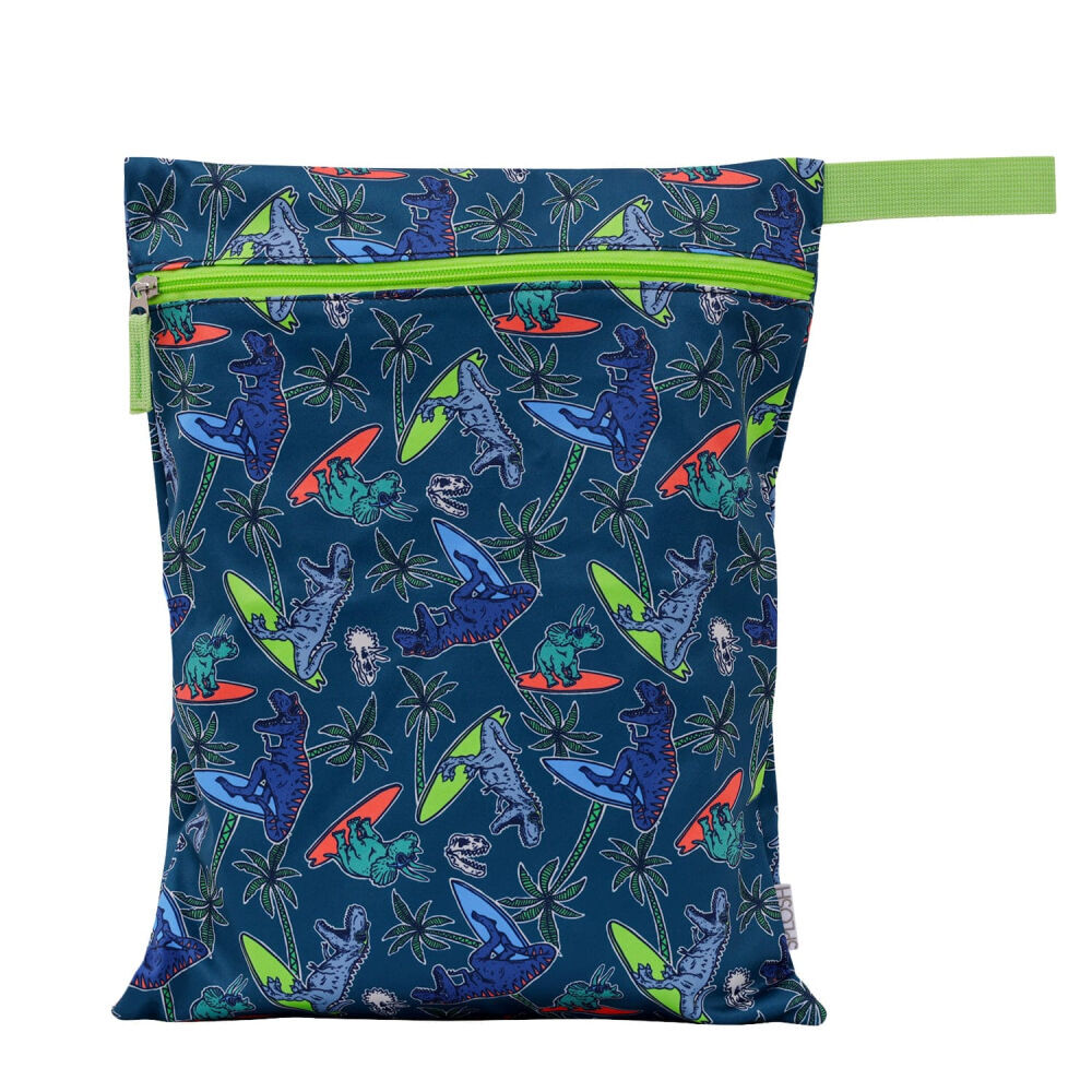 Splosh 40x30cm Blue Out & About Dino Waterproof Kids/Children Wet Bag