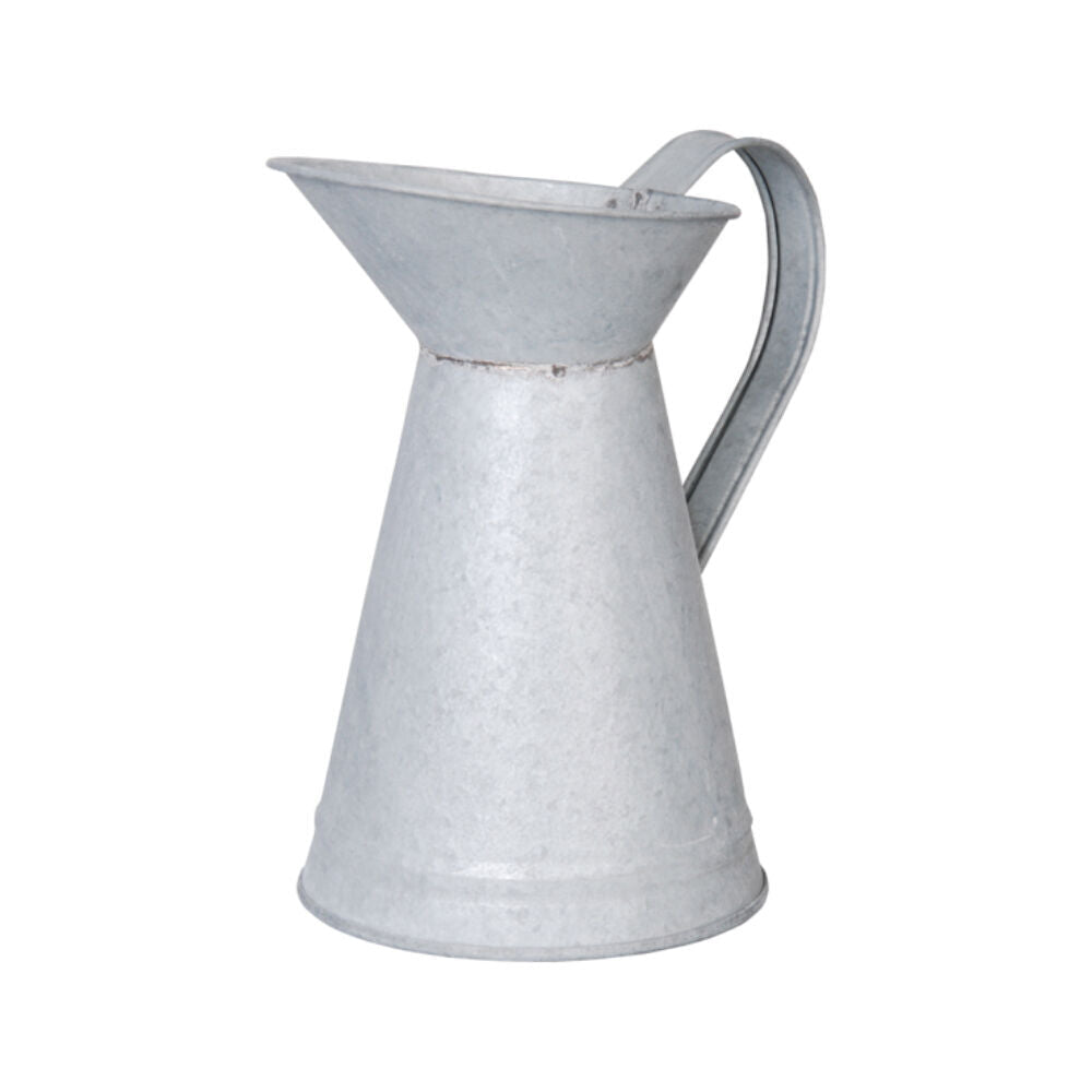 Esschert Design Aged Zinc Watering Jug Container Indoor/Outdoor Decor 1.1L (2 Pack) — image 2