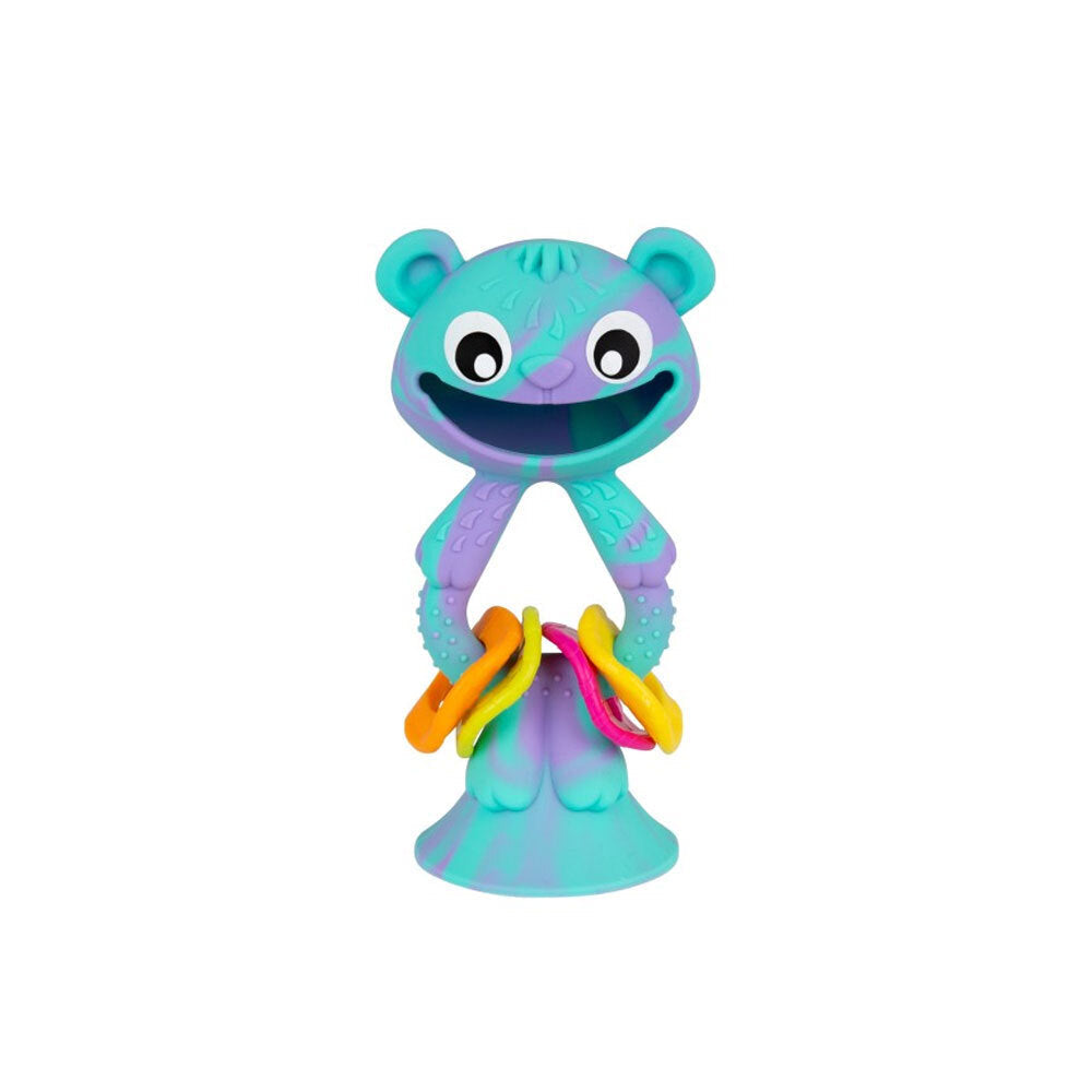 Playgro Wobble-Buddy Rattle Bear Baby Interactive Activity Sensory Toy 6m+