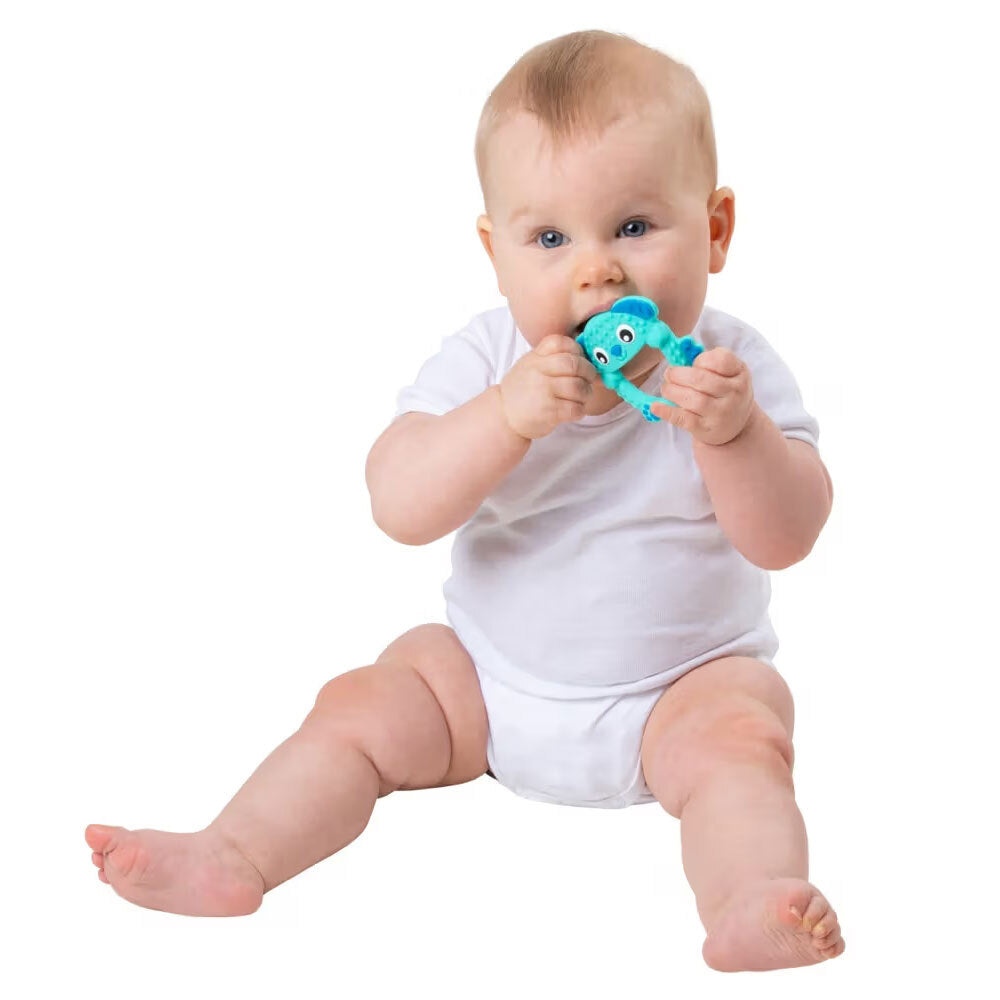 Playgro Soothe and Chew Kobie Cat Silicone Baby Soothing Teether Toy0m+ (2 Pack) — image 3