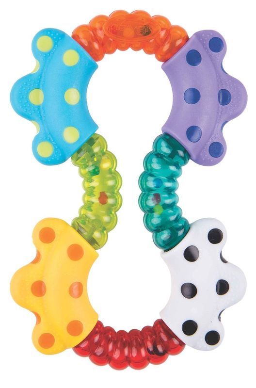 Playgro Bright Click and Twist Rattle Baby Sensory Educational Fun Toy 3m+