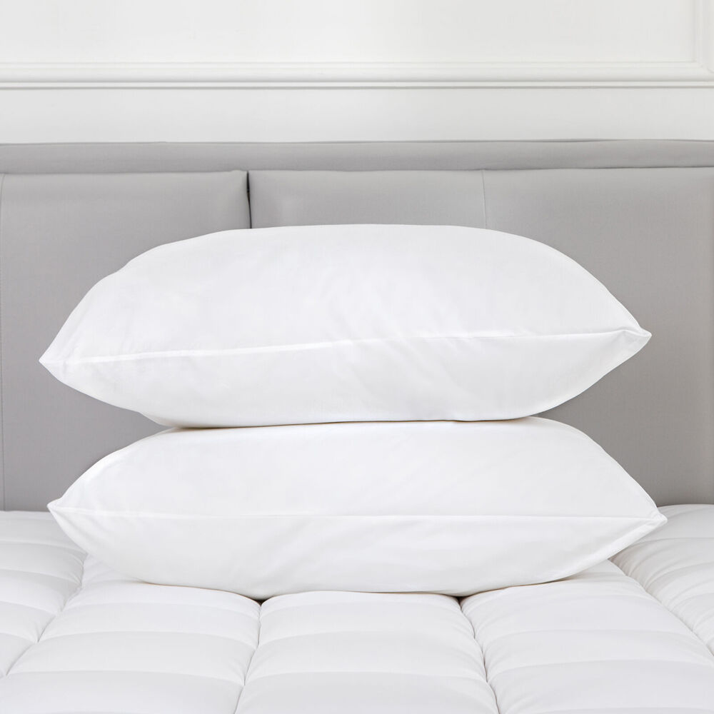 Hacienda Hypoallergenic & Antibacterial Comfortable 100% Cotton Pillow (2 Pieces) — image 3
