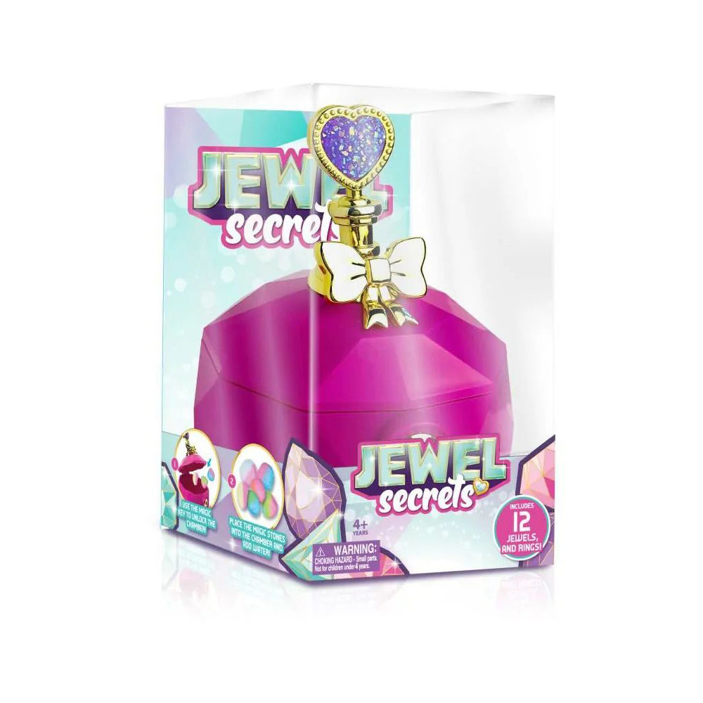 Jewel Secrets Crystal Magic Ring Set Kids DIY Jewelry Ring Making Kit 4y+