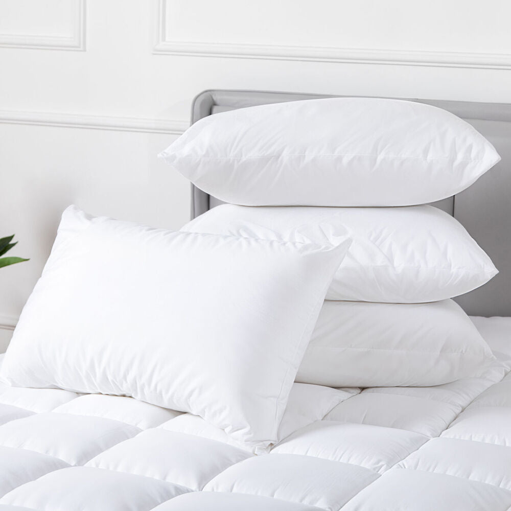 Hacienda Hypoallergenic & Antibacterial Comfortable 100% Cotton Pillow (8 Pieces) — image 4
