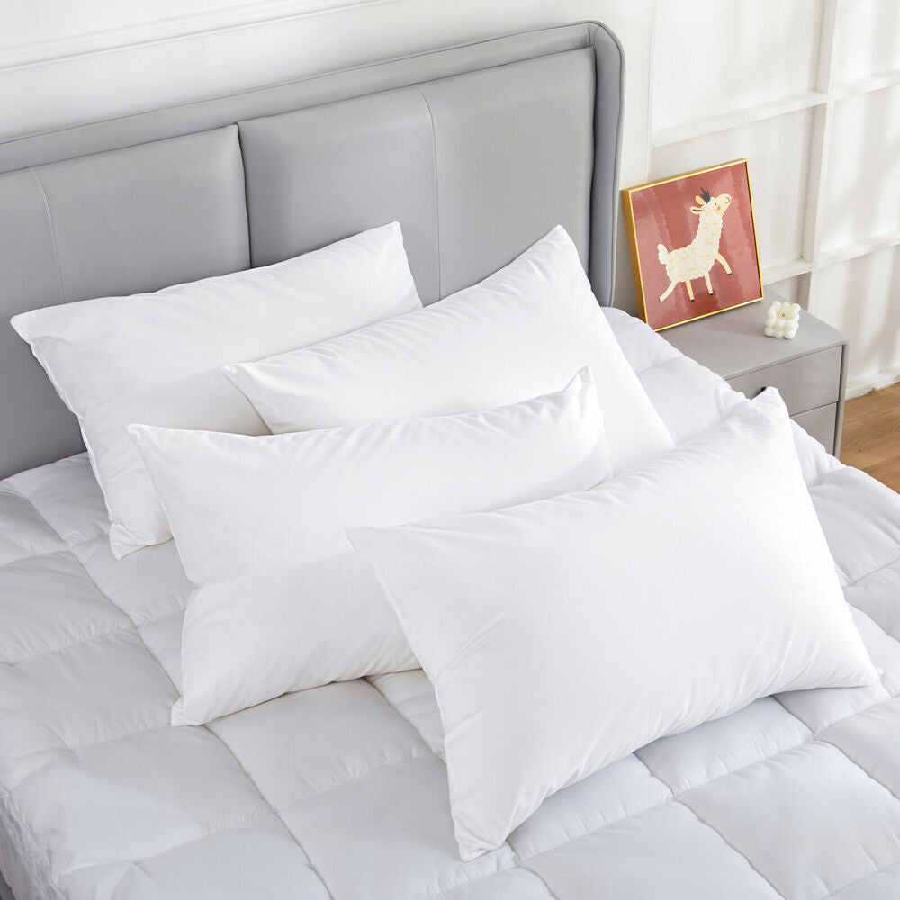 Hacienda Hypoallergenic & Antibacterial Comfortable 100% Cotton Pillow (8 Pieces) — image 5