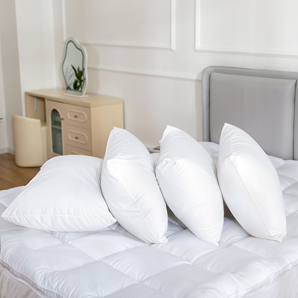 Hacienda Hypoallergenic & Antibacterial Comfortable 100% Cotton Pillow (8 Pieces) — image 6