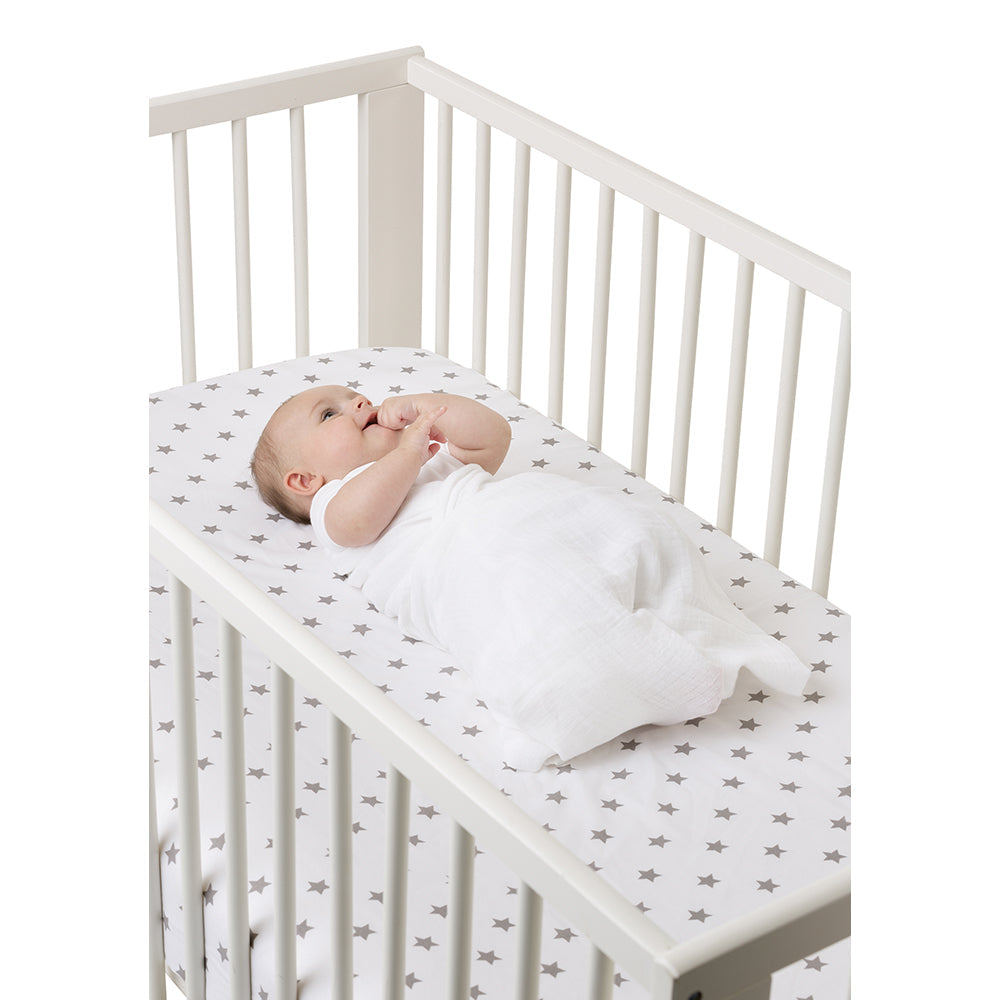 Playgro Large Home Lightweight Cotton Baby Swaddle Cozy Blanket Wrap (2 Pieces) — image 2